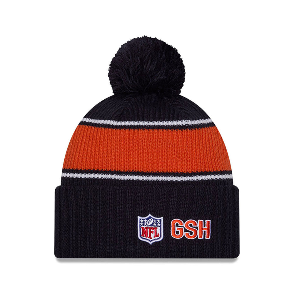 NFL Knit Hat 2024 Cold Weather Sport Knit W/ Pom Bears