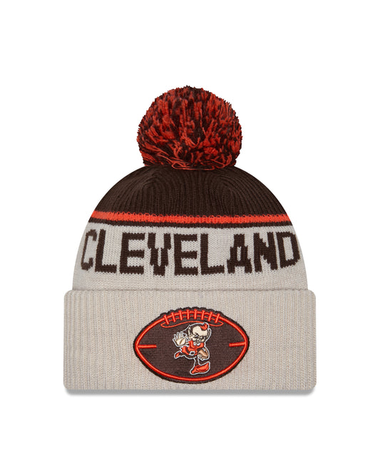 NFL Knit Hat Sideline Historic 2024 Browns