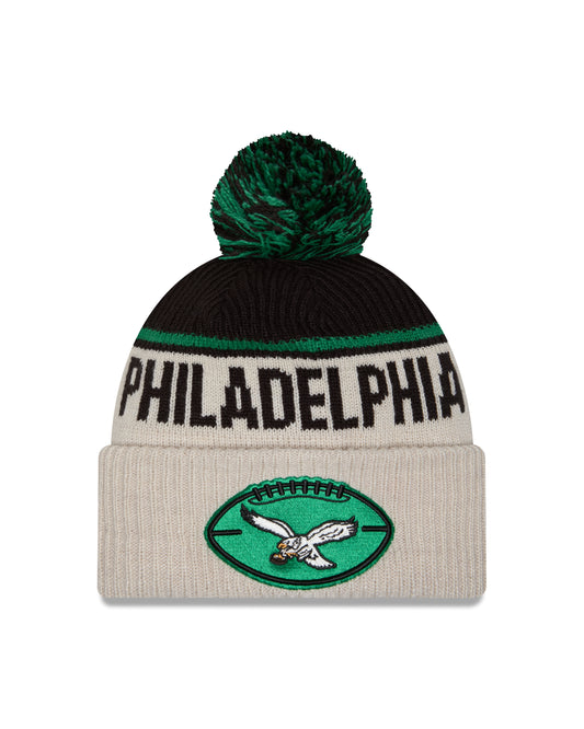 NFL Knit Hat Sideline Historic 2024 Eagles