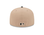 MLB Hat 5950 Cam Two Tone Beige White Sox