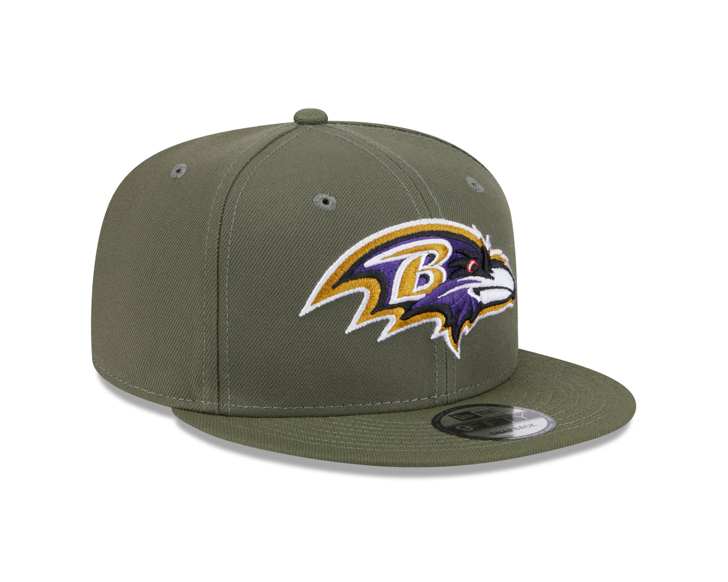 NFL Hat 950 Snapback Olive Green Ravens