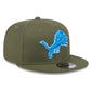 NFL Hat 950 Snapback Olive Green Lions