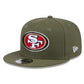 NFL Hat 950 Snapback Olive Green 49ers