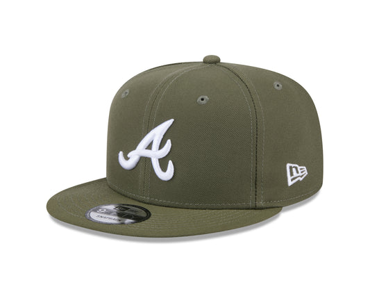 MLB Hat 950 Snapback Olive Green Braves