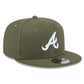MLB Hat 950 Snapback Olive Green Braves