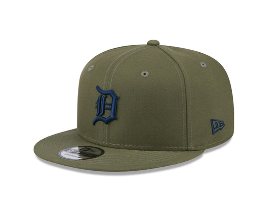 MLB Hat 950 Snapback Olive Green Tigers