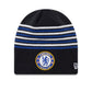 EPL Knit Hat Beanie Striped Skull Chelsea FC