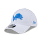 NFL Hat 3930 Team Classic Lions (White)