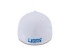 NFL Hat 3930 Team Classic Lions (White)