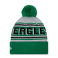 NFL Knit Hat Pom Wordmark Heritage Eagles