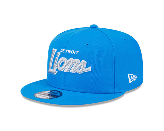 NFL Hat 950 Snapback Script Lions