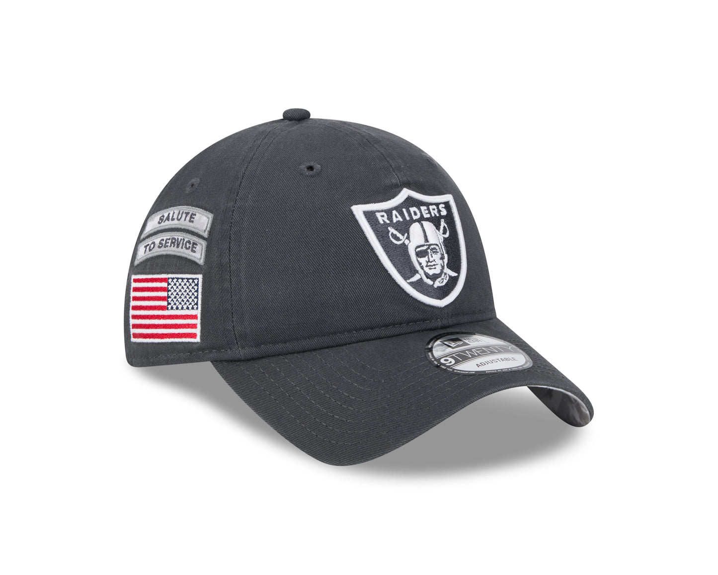 NFL Hat 920 Salute to Service 2024 Raiders