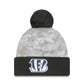 NFL Knit Hat Salute to Service 2024 Bengals
