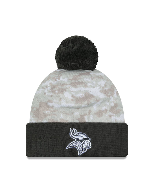 NFL Knit Hat Salute to Service 2024 Vikings