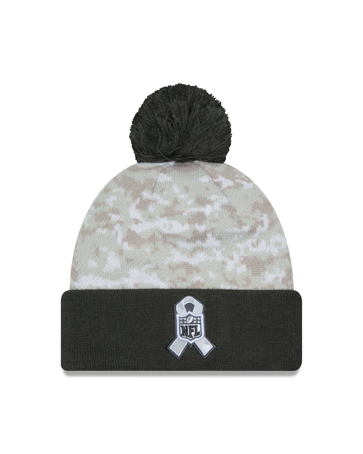 NFL Knit Hat Salute to Service 2024 Ravens