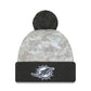 NFL Knit Hat Salute to Service 2024 Dolphins