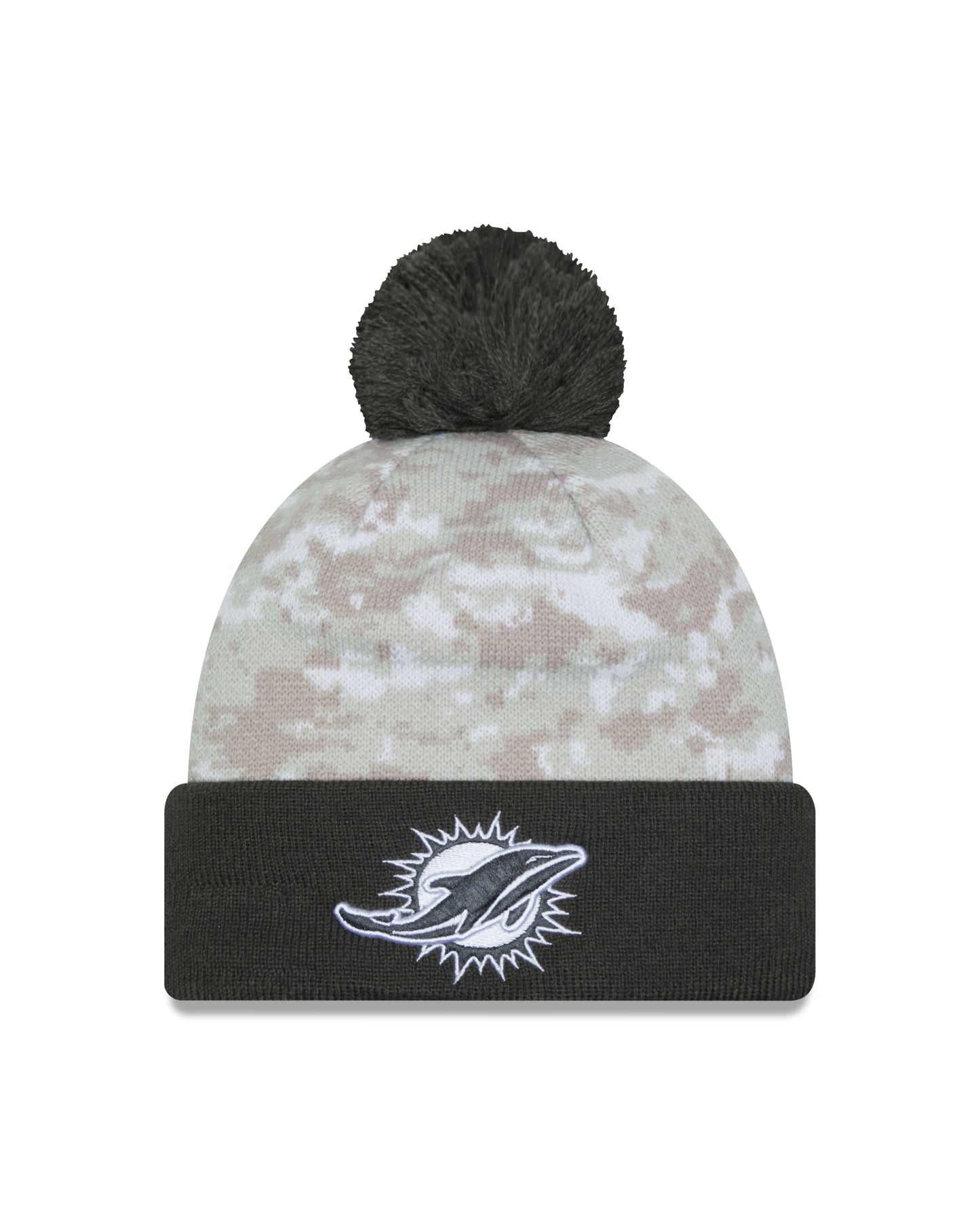 NFL Knit Hat Salute to Service 2024 Dolphins