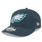NFL Hat 950 Strapback Retro Crown Canvas Felt Logo Eagles
