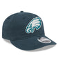 NFL Hat 950 Strapback Retro Crown Canvas Felt Logo Eagles