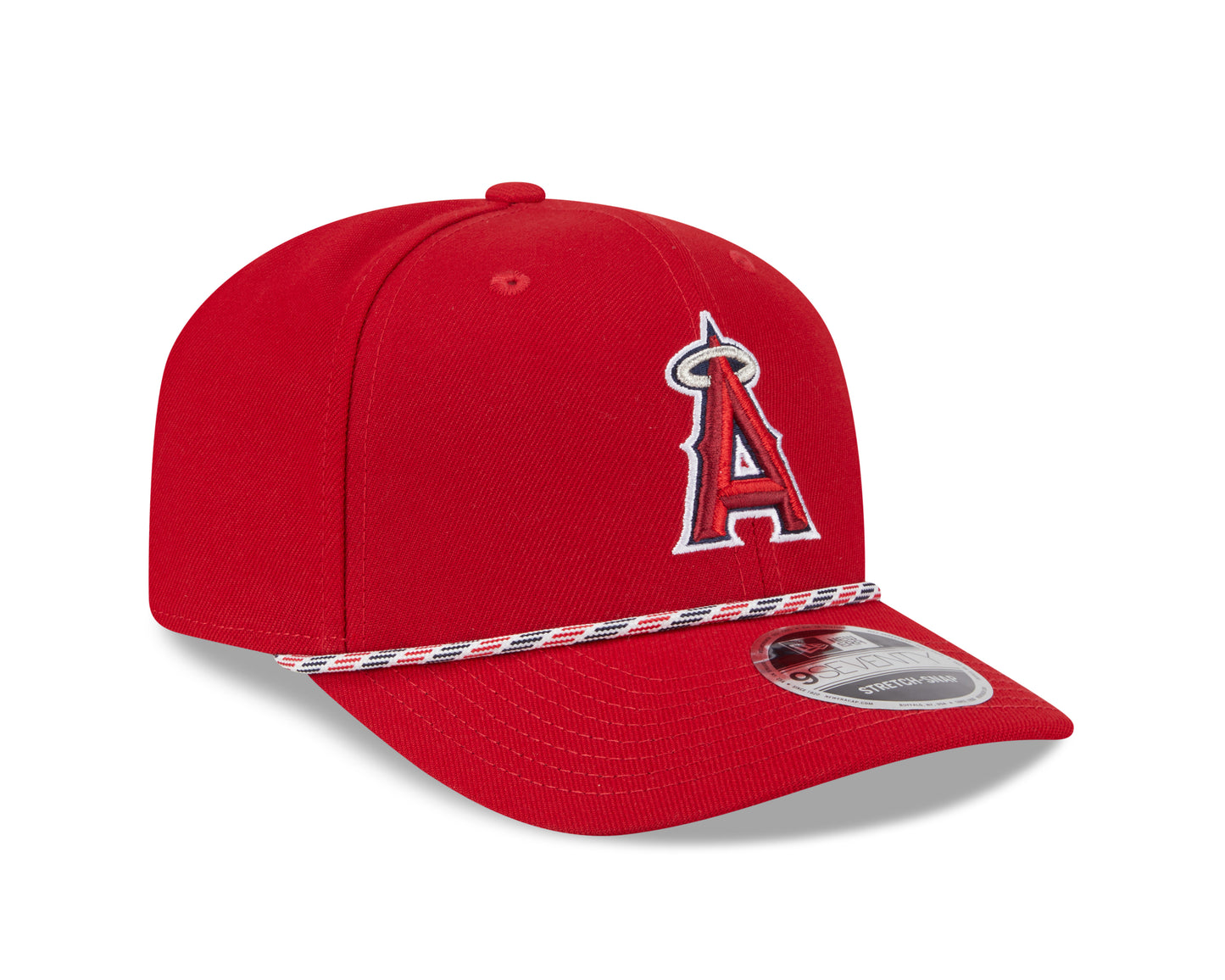 MLB Hat 970 Stretch Snap Multi Rope Angels