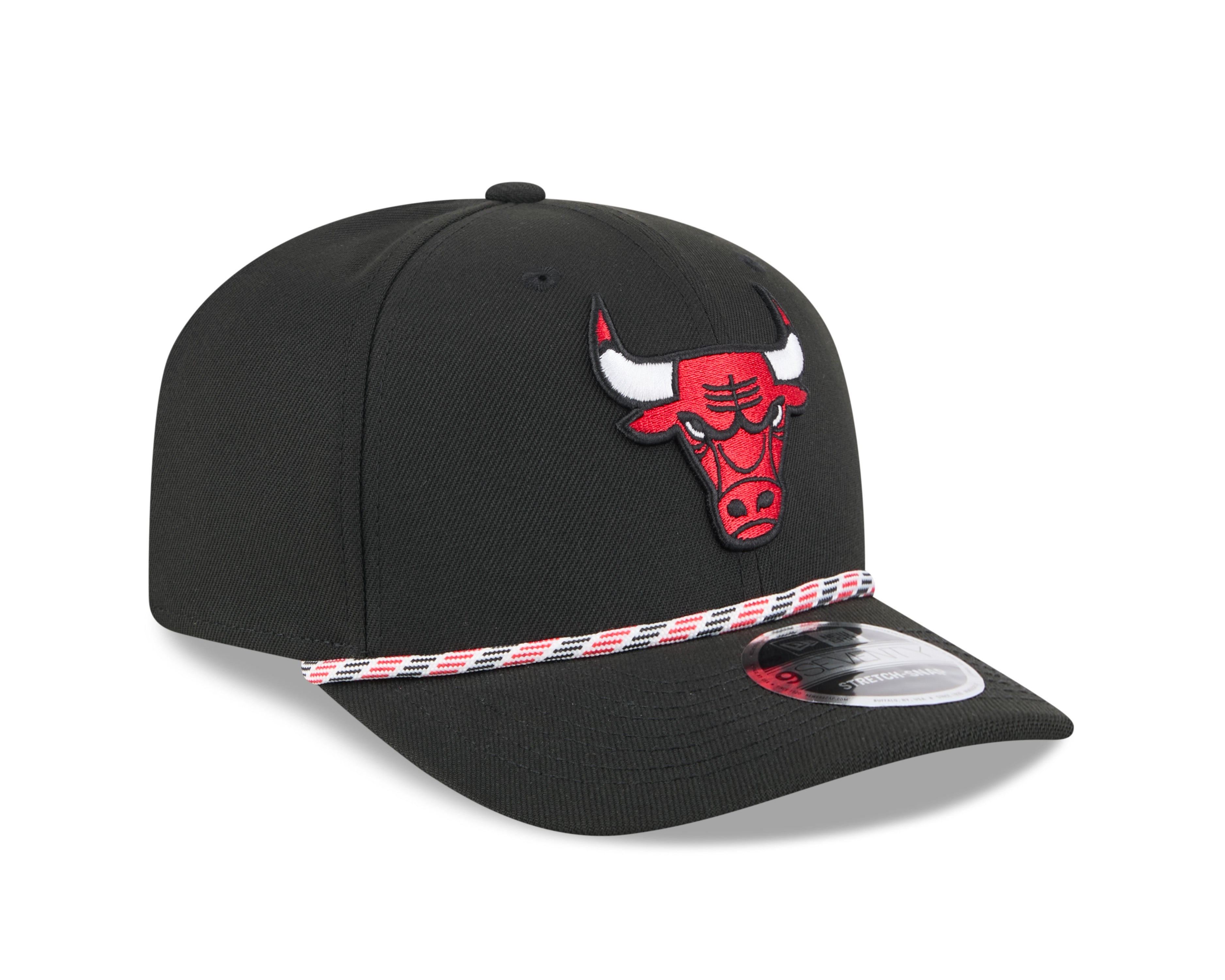 NBA Hat 970 Stretch Snap Multi Rope Bulls