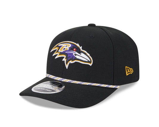 NFL Hat 970 Stretch Snap Multi Rope Ravens
