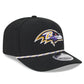 NFL Hat 970 Stretch Snap Multi Rope Ravens