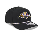 NFL Hat 970 Stretch Snap Multi Rope Ravens