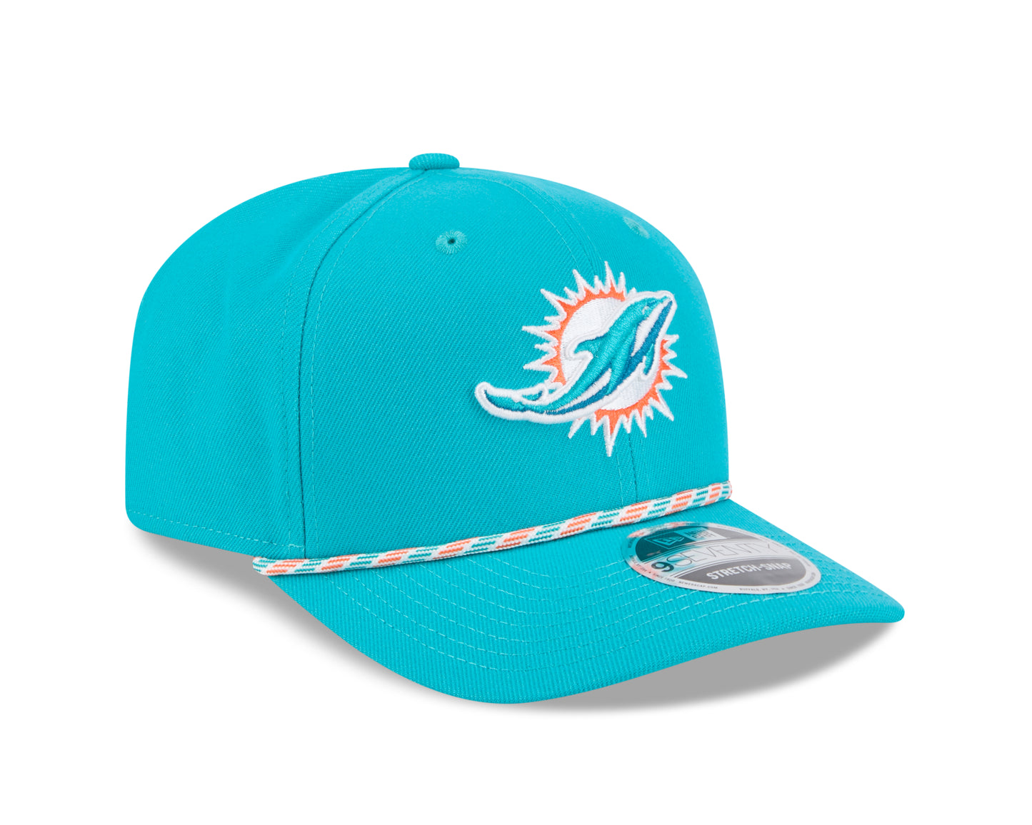 NFL Hat 970 Stretch Snap Multi Rope Dolphins