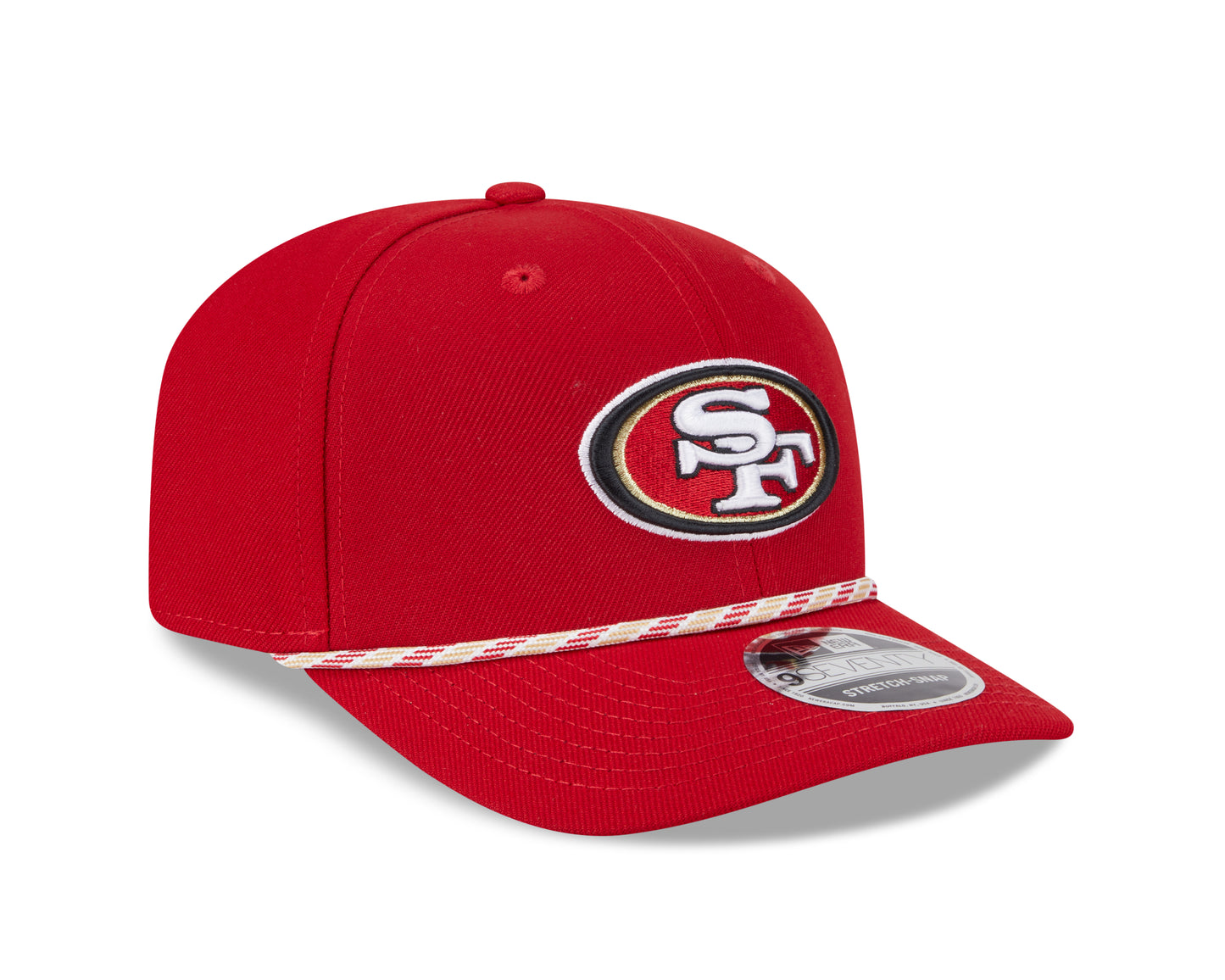 NFL Hat 970 Stretch Snap Multi Rope 49ers