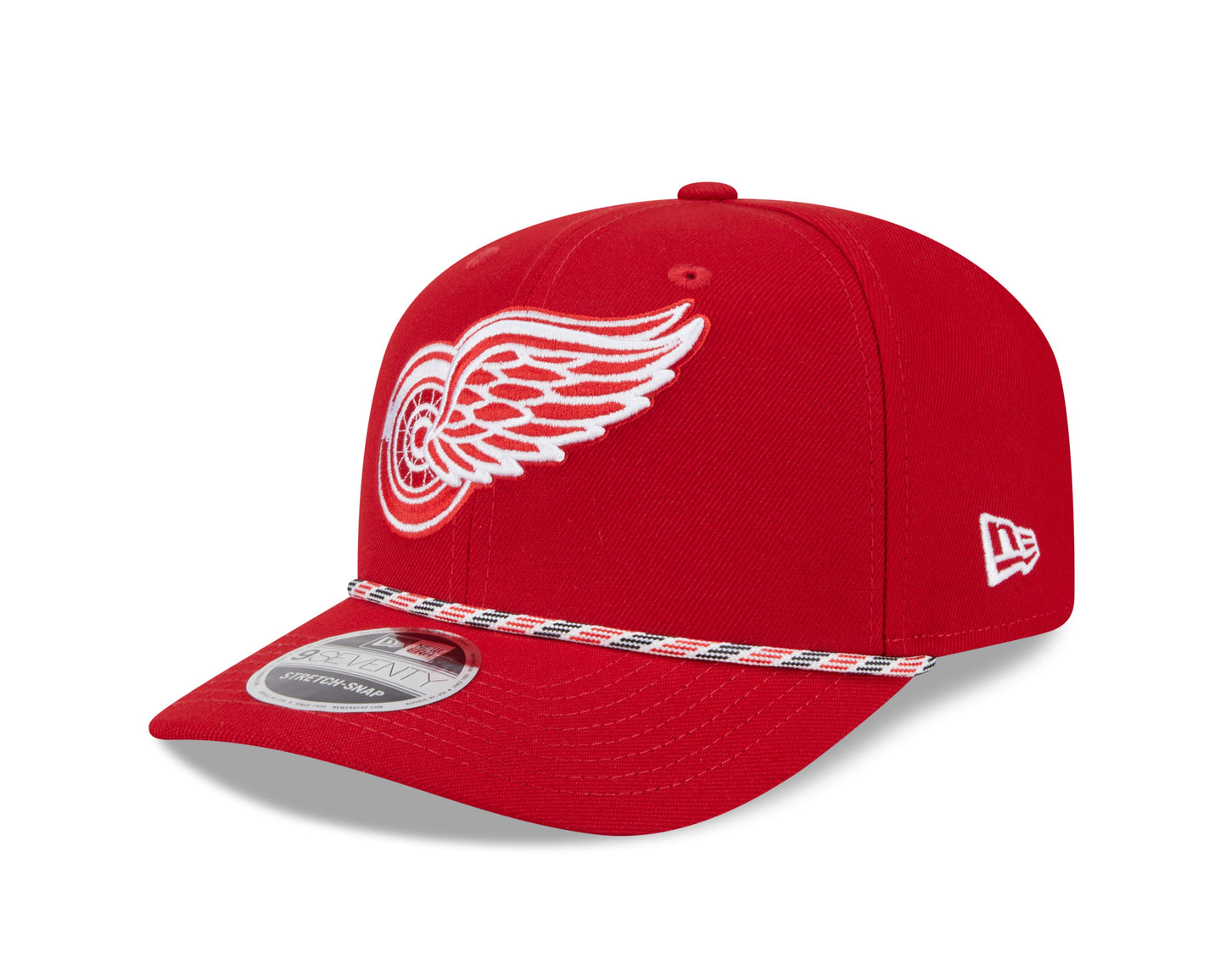 NHL Hat 970 Stretch Snap Multi Rope Red Wings