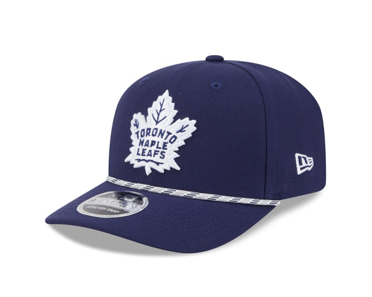 NHL Hat 970 Stretch Snap Rope Navy Maple Leafs