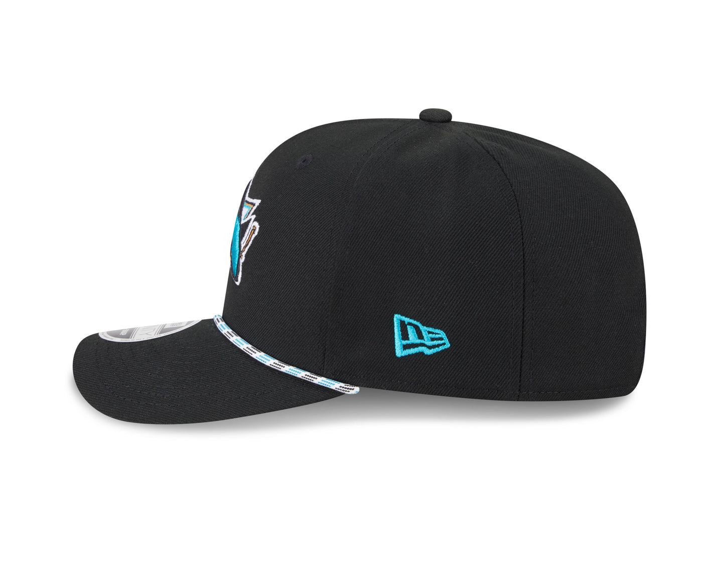 NHL Hat 970 Stretch Snap Multi Rope Sharks