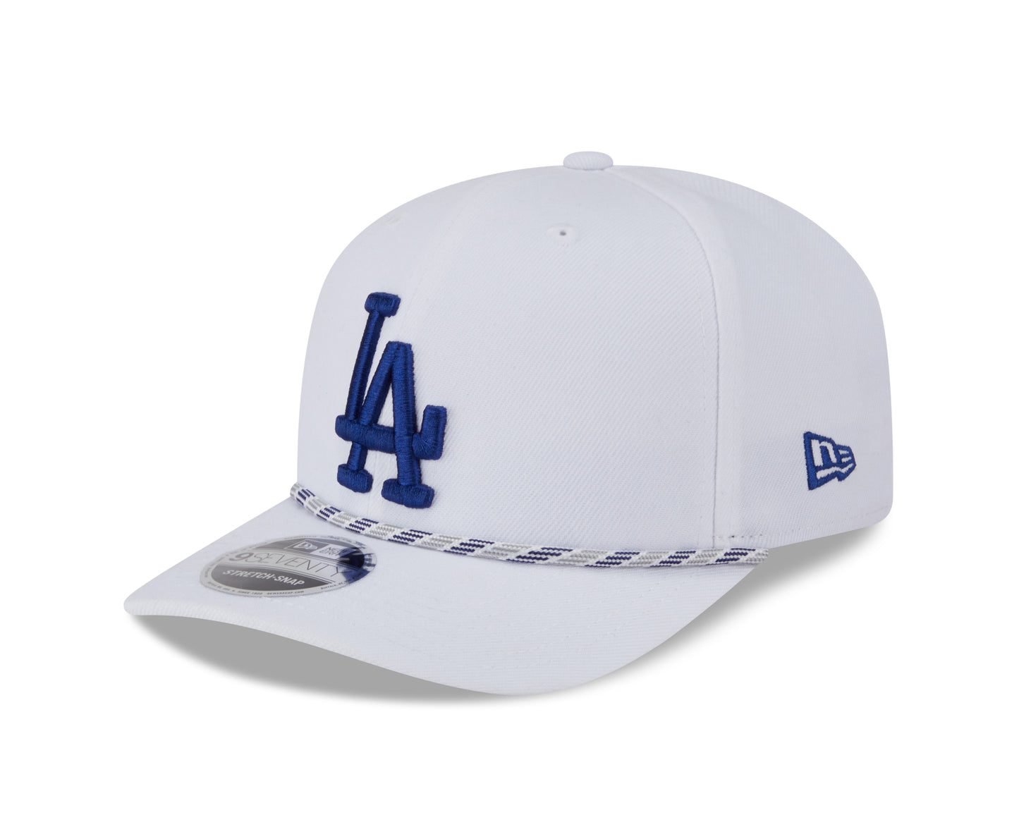 MLB Hat 970 Stretch Snap Multi Rope Dodgers (White)