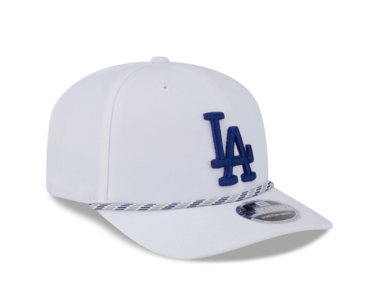 MLB Hat 970 Stretch Snap Multi Rope Dodgers (White)