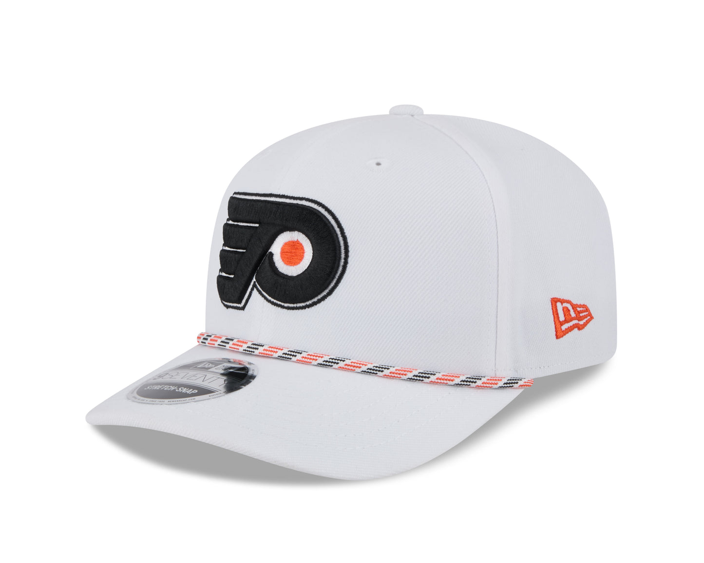 NHL Hat 970 Stretch Snap Multi Rope Flyers (White)