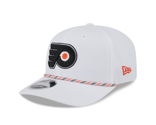 NHL Hat 970 Stretch Snap Multi Rope Flyers (White)
