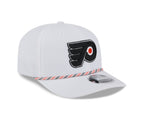 NHL Hat 970 Stretch Snap Multi Rope Flyers (White)
