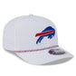NFL Hat 970 Stretch Snap Multi Rope Bills (White)