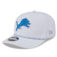 NFL Hat 970 Stretch Snap Multi Rope Lions (White)