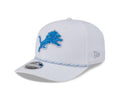 NFL Hat 970 Stretch Snap Multi Rope Lions (White)