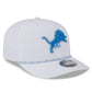 NFL Hat 970 Stretch Snap Multi Rope Lions (White)