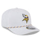 NFL Hat 970 Stretch Snap White Multi Rope Vikings