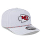 NFL Hat 970 Stretch Snap Multi Rope Chiefs (White)