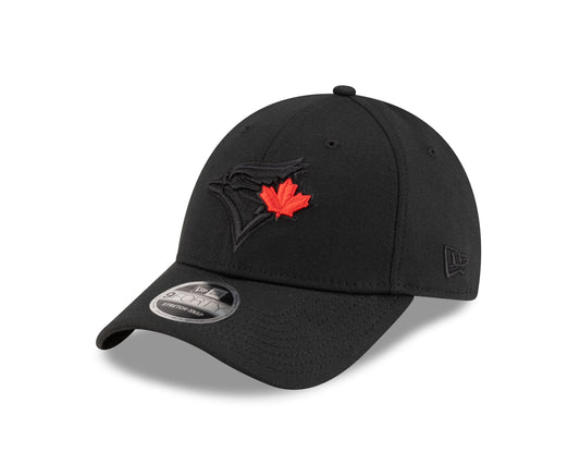 MLB Hat 940 Chase Black with Red Leaf Blue Jays