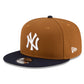 MLB Hat 950 Snapback Brown Two Tone Yankees