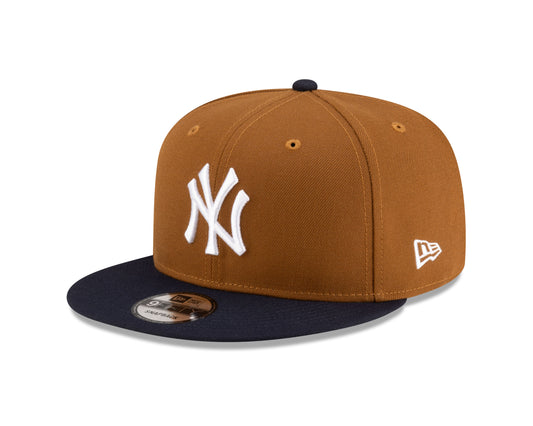 MLB Hat 950 Snapback Brown Two Tone Yankees