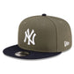 MLB Hat 950 Snapback Two Tone Olive Yankees