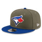 MLB Hat 950 Basic Snapback 2Tone Army Green Blue Jays