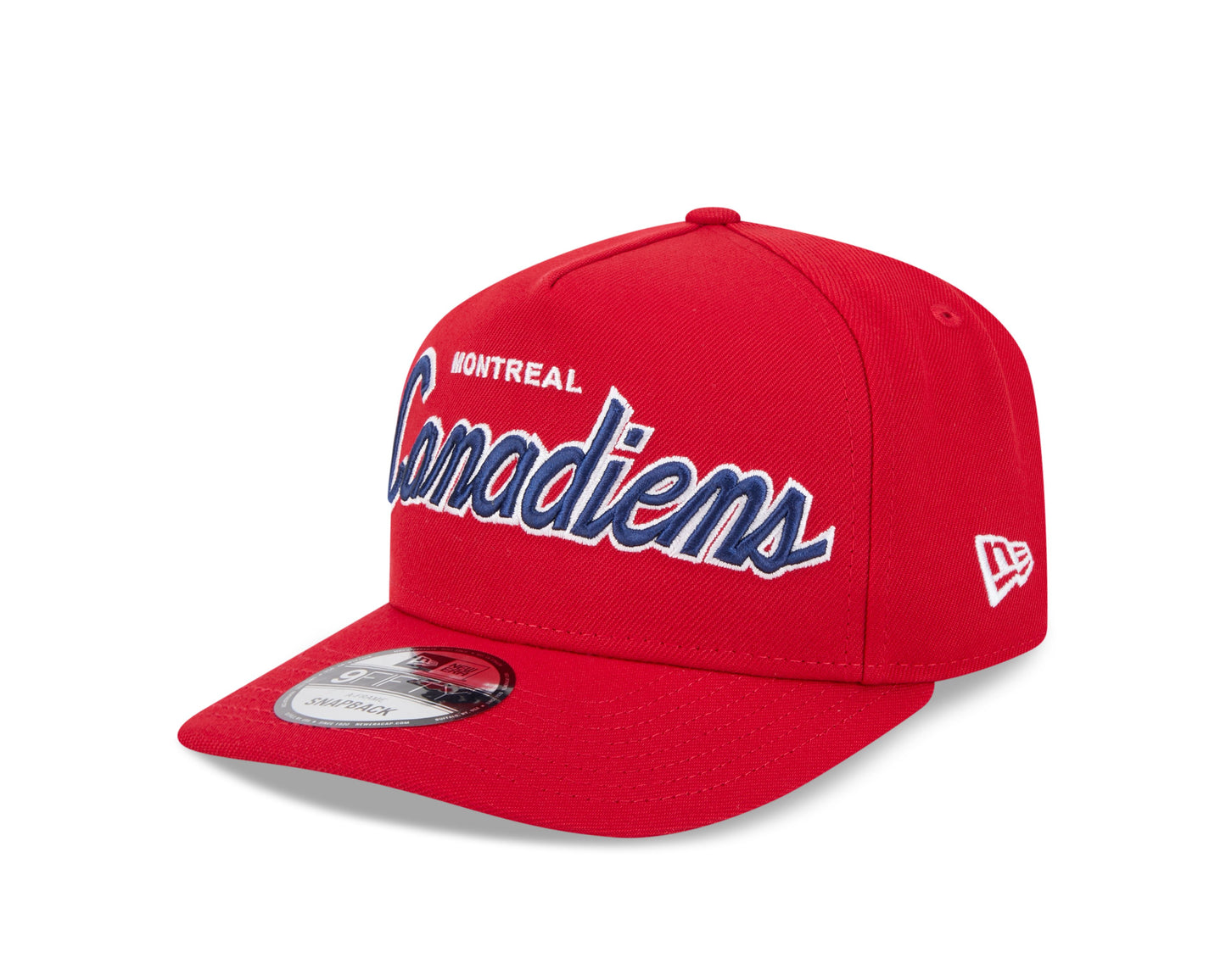 NHL Hat 950 Snapback A-Frame Script Canadiens